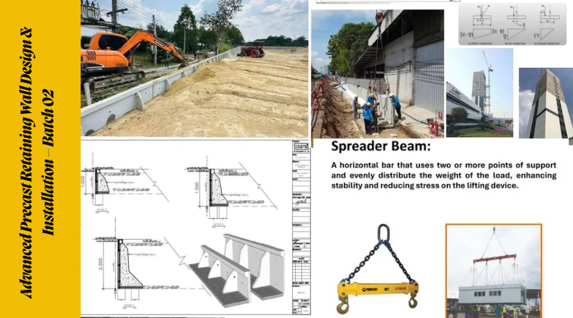 Advanced Precast Retaining Wall Design & Installation – Batch 02